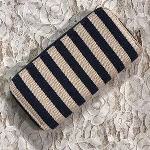 Striped wallet